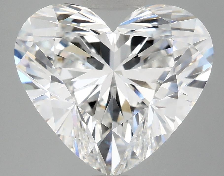 5.04 Carat Heart Shaped Ideal Cut VVS2 IGI Certified Lab Grown Diamond