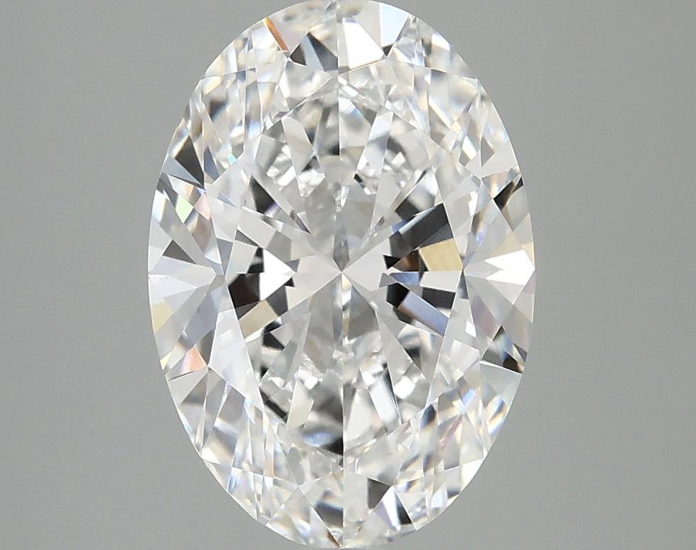 3.09 Carat Oval Shaped Ideal Cut VVS2 IGI Certified Lab Grown Diamond