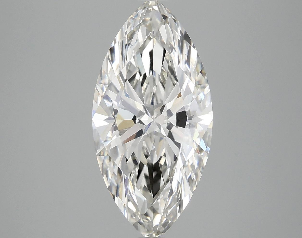 3.01 Carat Marquise Shaped Ideal Cut VS2 IGI Certified Lab Grown Diamond