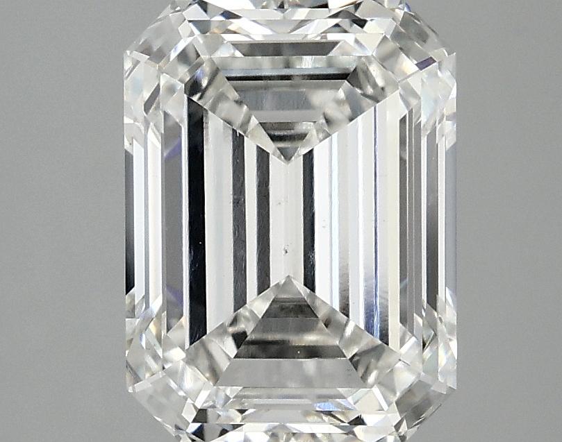 3.08 Carat Emerald Shaped Excellent Cut VS1 IGI Certified Lab Grown Diamond