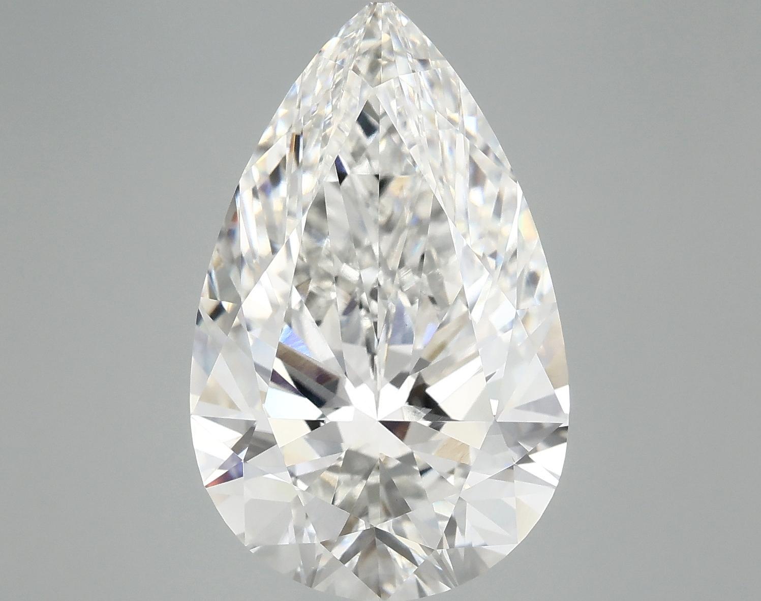7.49 Carat Pear Shaped Ideal Cut VS1 IGI Certified Lab Grown Diamond
