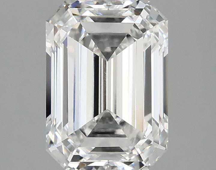 2.09 Carat Emerald Shaped Ideal Cut VVS2 IGI Certified Lab Grown Diamond