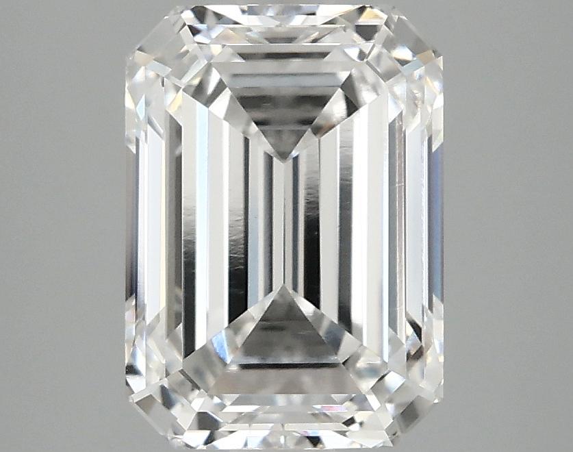 3.03 Carat Emerald Shaped Excellent Cut VVS2 IGI Certified Lab Grown Diamond