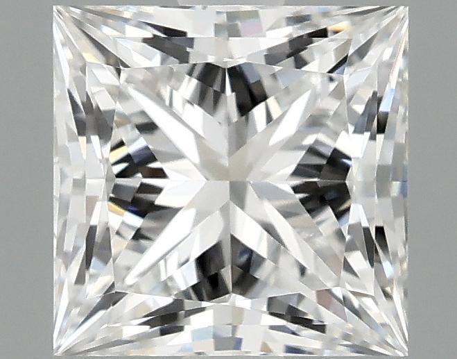 1.58 Carat Princess Shaped Ideal Cut VVS2 IGI Certified Lab Grown Diamond
