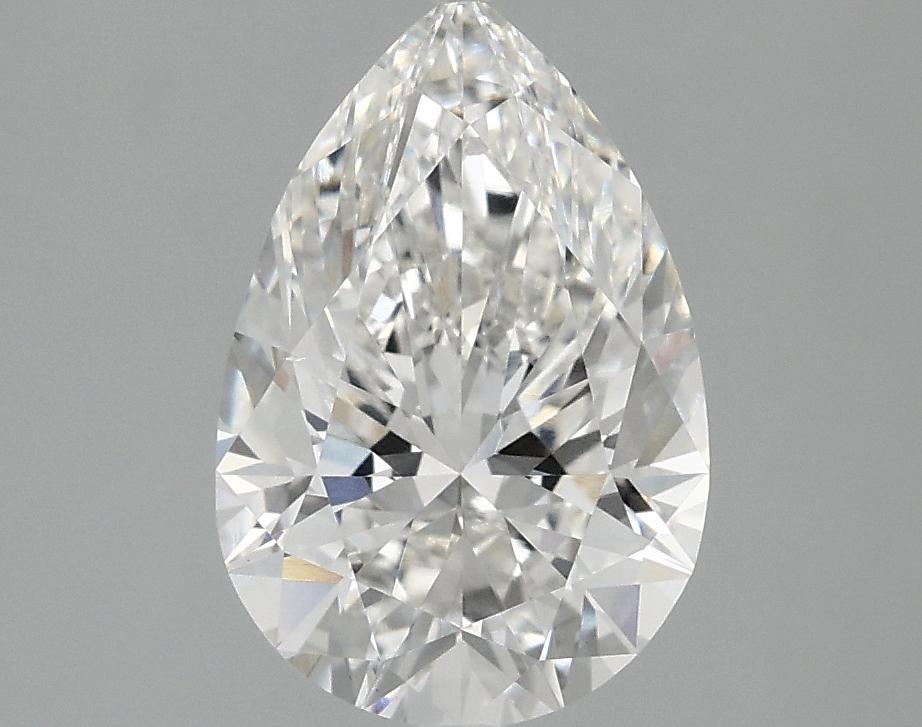 2.08 Carat Pear Shaped Excellent Cut VS1 IGI Certified Lab Grown Diamond