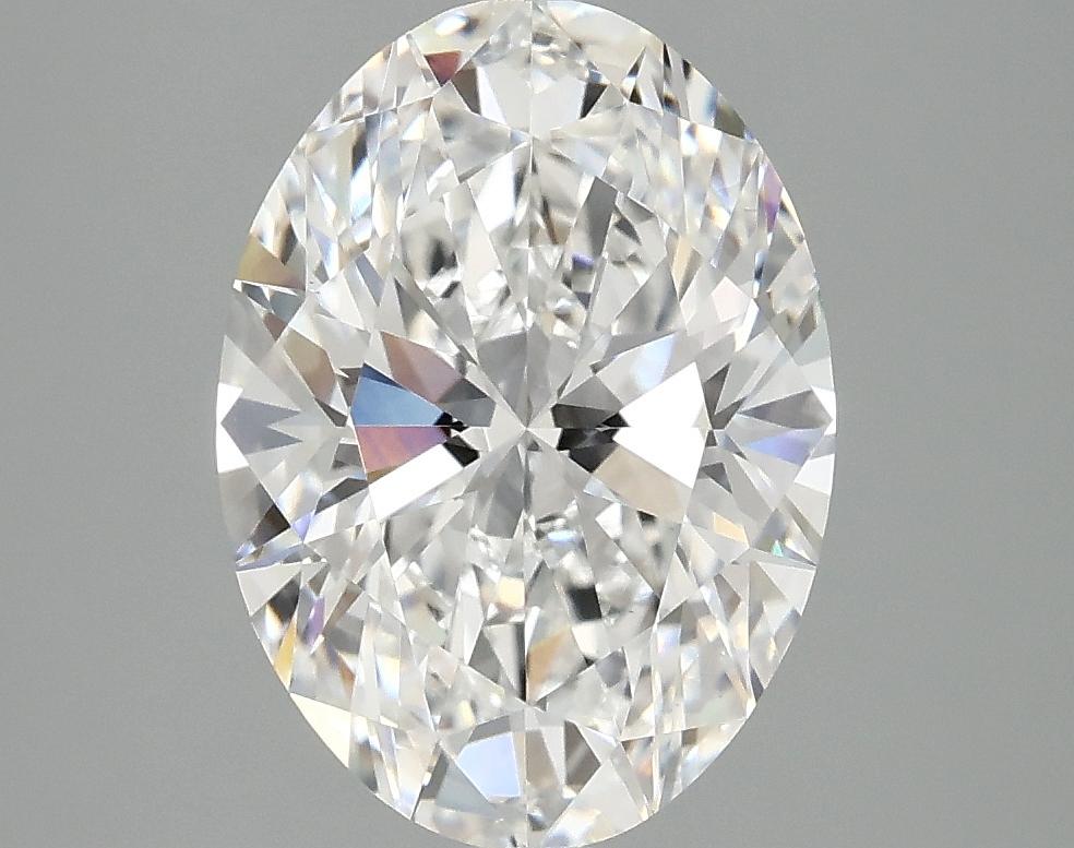 3.03 Carat Oval Shaped Ideal Cut VVS2 IGI Certified Lab Grown Diamond