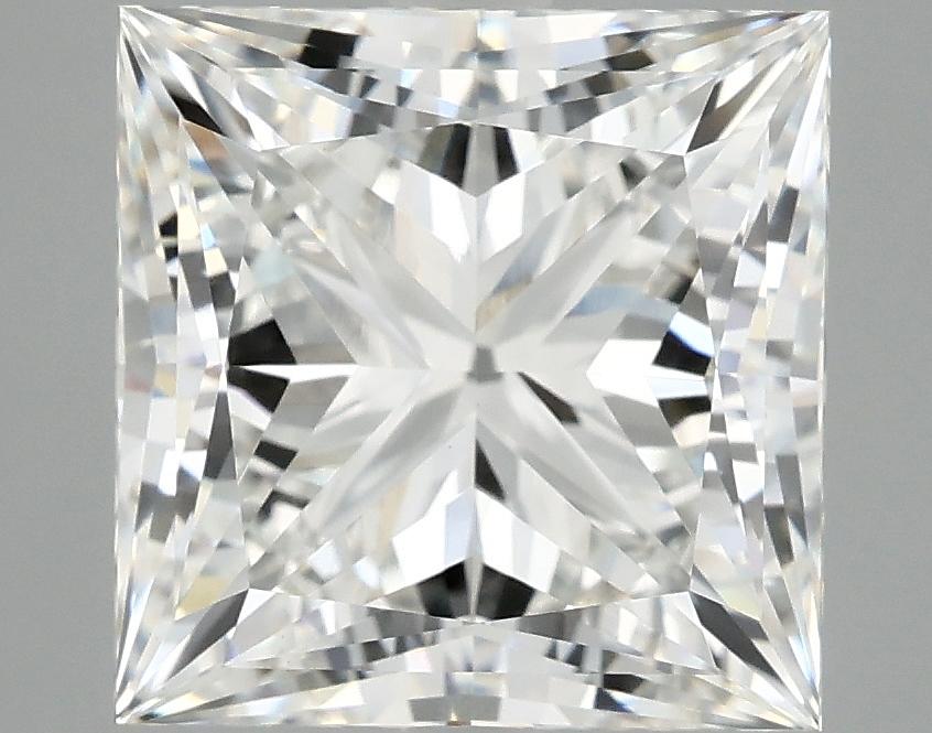 4.81 Carat Princess Shaped Ideal Cut VVS2 IGI Certified Lab Grown Diamond