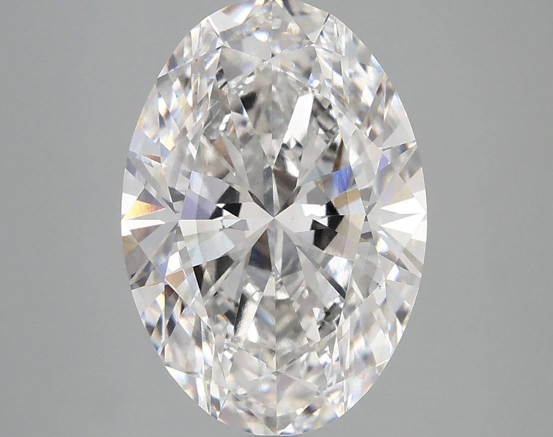3.89 Carat Oval Shaped Ideal Cut SI1 IGI Certified Lab Grown Diamond