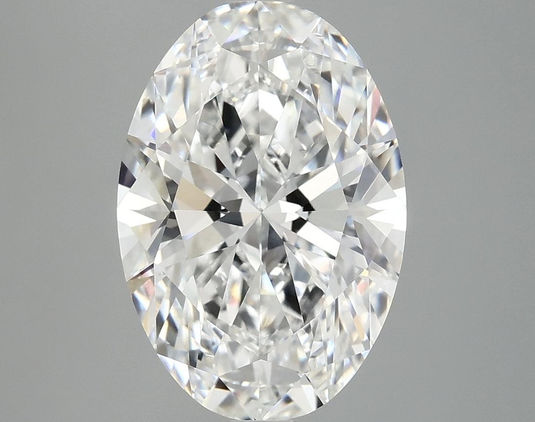3.87 Carat Oval Shaped Ideal Cut VVS2 IGI Certified Lab Grown Diamond