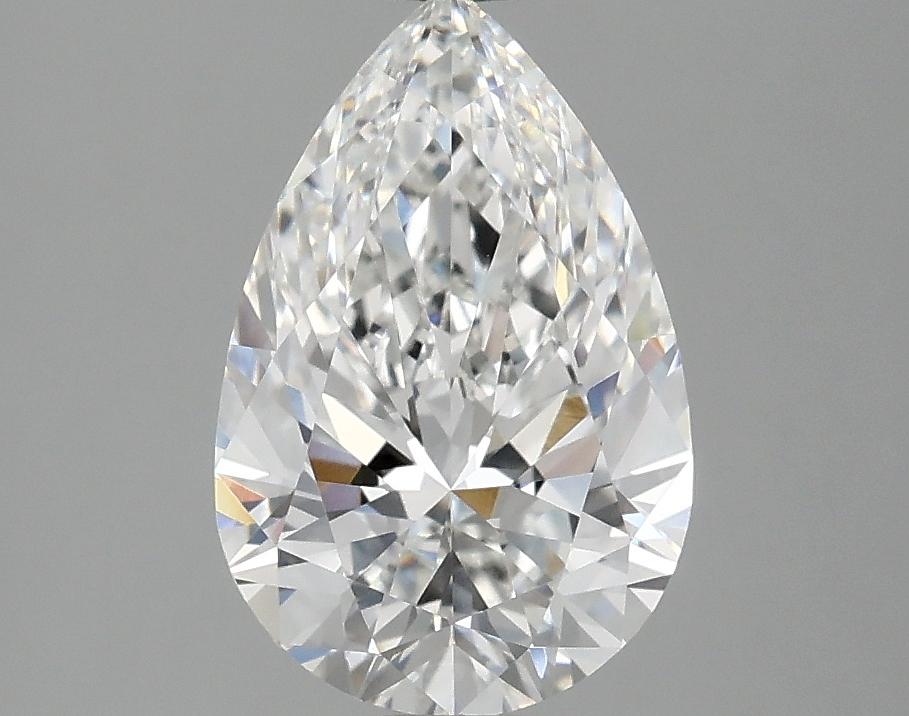 2.06 Carat Pear Shaped Excellent Cut VVS2 IGI Certified Lab Grown Diamond