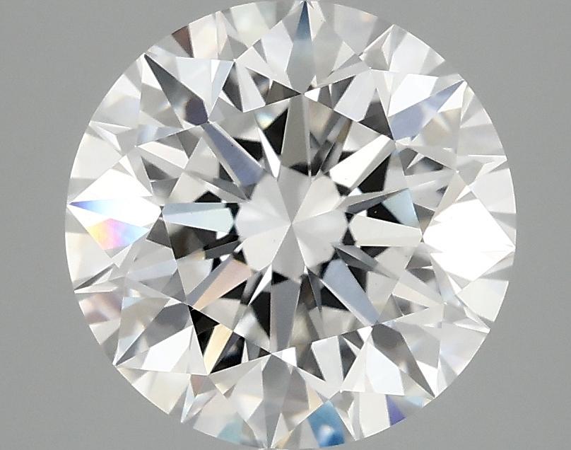 3.08 Carat Round Shaped Excellent Cut VS1 IGI Certified Lab Grown Diamond