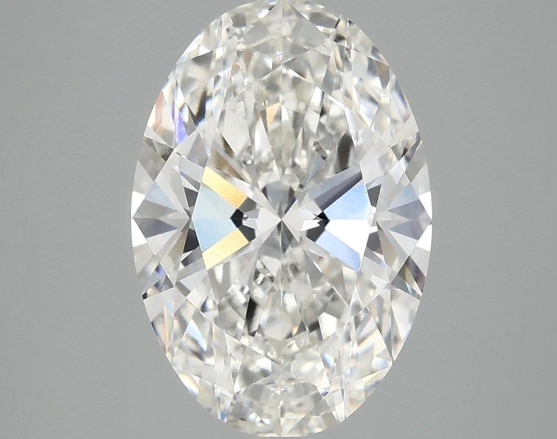4.04 Carat Oval Shaped Ideal Cut VVS2 IGI Certified Lab Grown Diamond