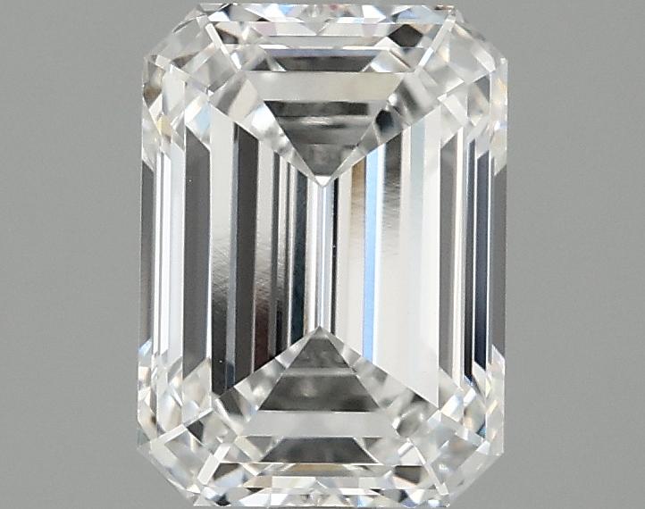 2.09 Carat Emerald Shaped Excellent Cut VVS2 IGI Certified Lab Grown Diamond
