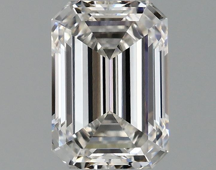 1.06 Carat Emerald Shaped Ideal Cut VVS2 IGI Certified Lab Grown Diamond