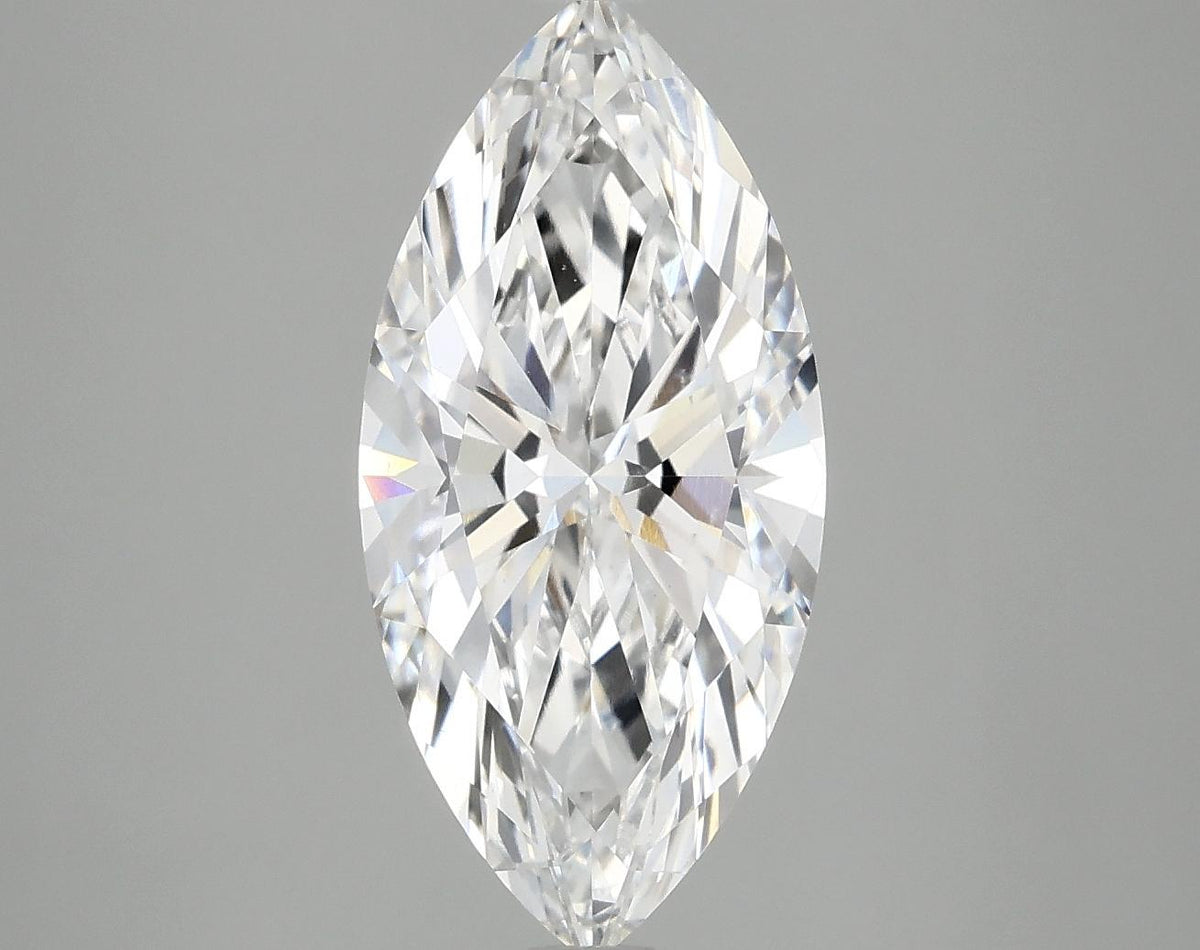3.1 Carat Marquise Shaped Excellent Cut VS2 IGI Certified Lab Grown Diamond