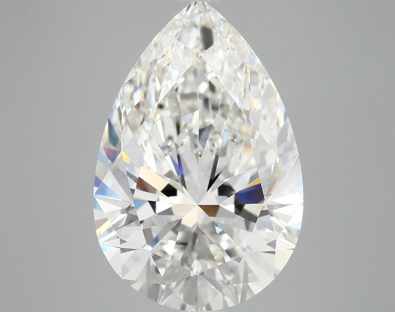 6.88 Carat Pear Shaped Excellent Cut VS1 IGI Certified Lab Grown Diamond