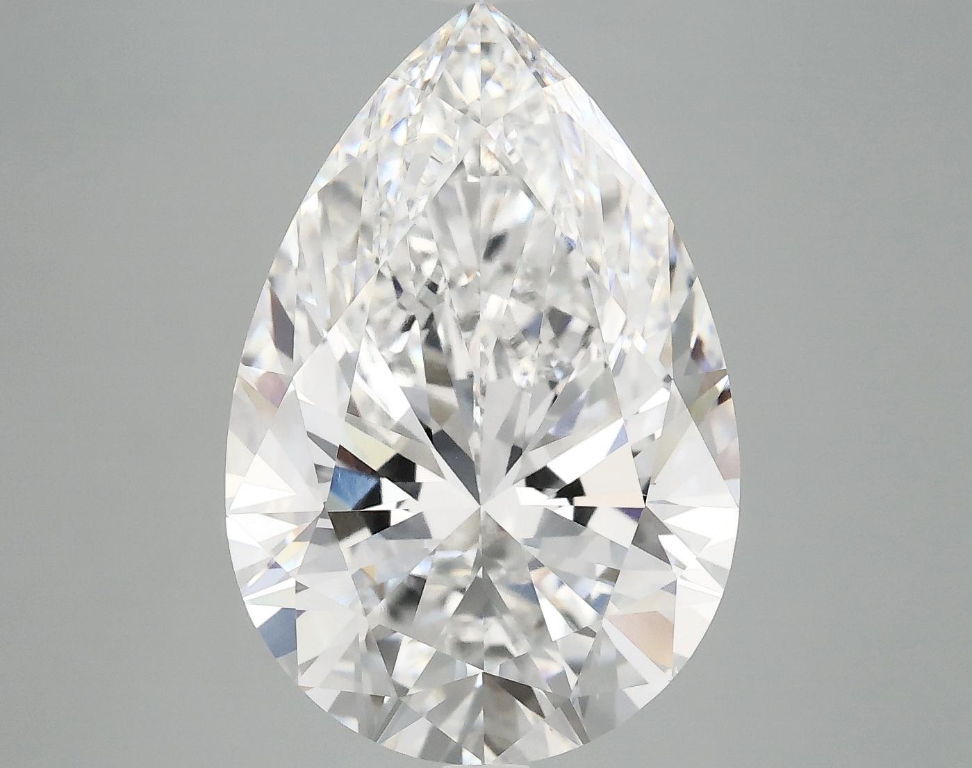 7.2 Carat Pear Shaped Excellent Cut VVS2 IGI Certified Lab Grown Diamond