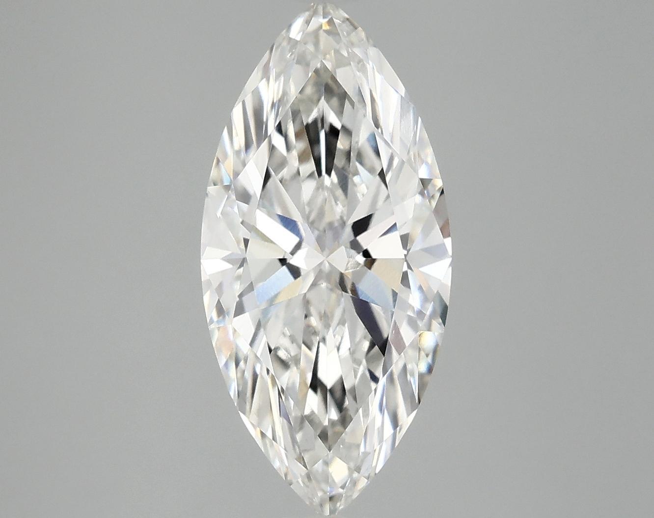 3.07 Carat Marquise Shaped Excellent Cut VS1 IGI Certified Lab Grown Diamond