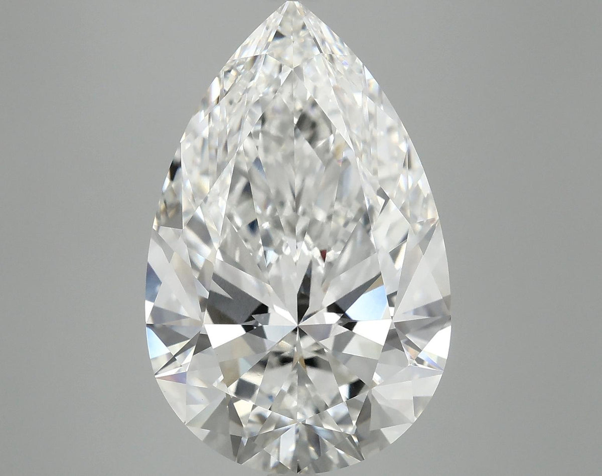 8.65 Carat Pear Shaped Ideal Cut VVS2 IGI Certified Lab Grown Diamond