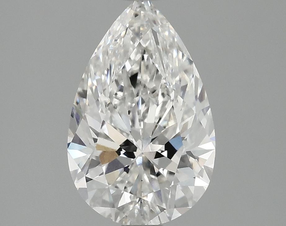 2.05 Carat Pear Shaped Ideal Cut VS1 IGI Certified Lab Grown Diamond