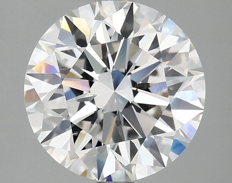 3.09 Carat Round Shaped Ideal Cut VVS2 IGI Certified Lab Grown Diamond
