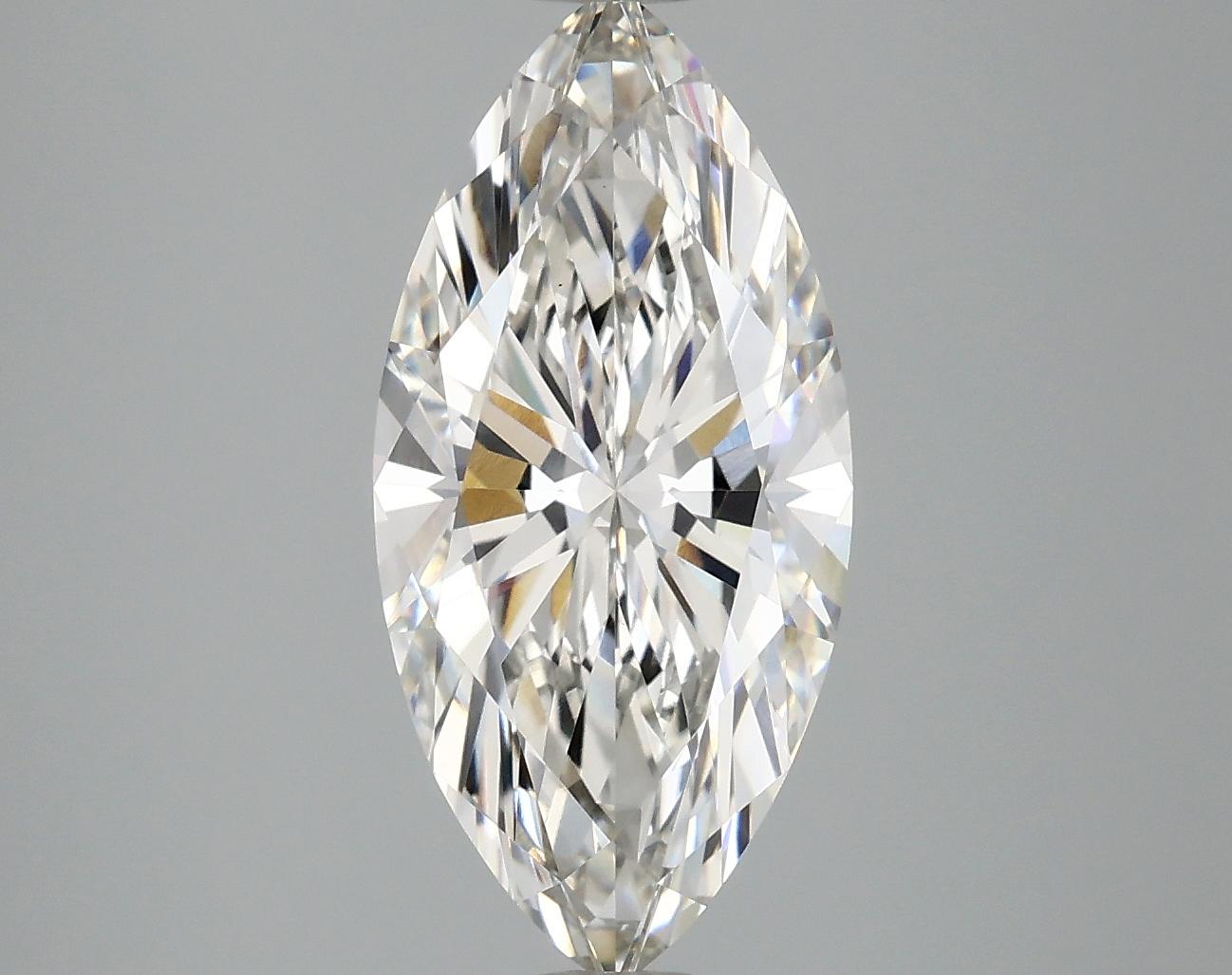 3.04 Carat Marquise Shaped Excellent Cut VS1 IGI Certified Lab Grown Diamond