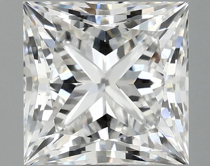 2.08 Carat Princess Shaped Ideal Cut VS1 IGI Certified Lab Grown Diamond