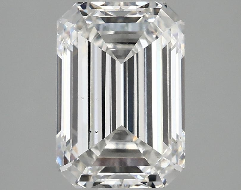 2.34 Carat Emerald Shaped Ideal Cut VS2 IGI Certified Lab Grown Diamond