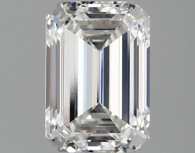 2.07 Carat Emerald Shaped Ideal Cut VS1 IGI Certified Lab Grown Diamond