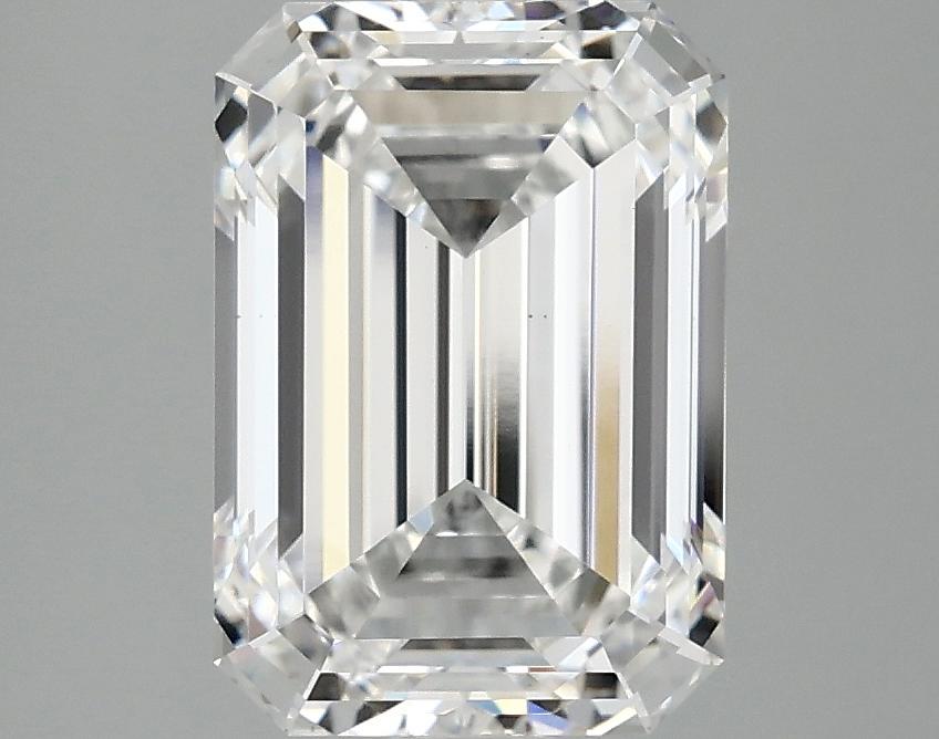 3.09 Carat Emerald Shaped Ideal Cut VS1 IGI Certified Lab Grown Diamond