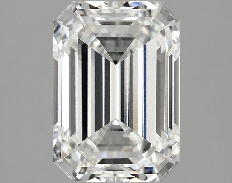 2.09 Carat Emerald Shaped Ideal Cut VVS2 IGI Certified Lab Grown Diamond