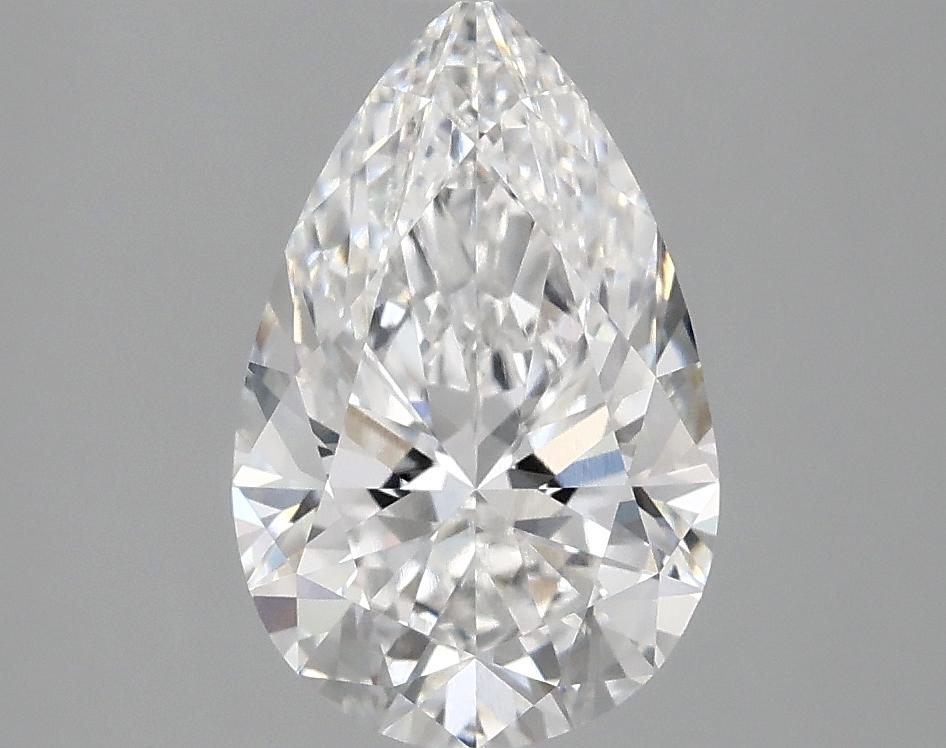 2.09 Carat Pear Shaped Ideal Cut VVS2 IGI Certified Lab Grown Diamond
