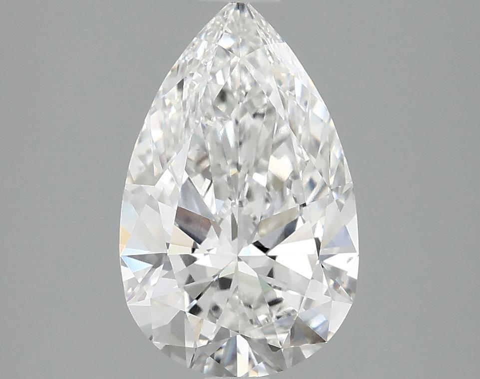 2.05 Carat Pear Shaped Ideal Cut VS2 IGI Certified Lab Grown Diamond