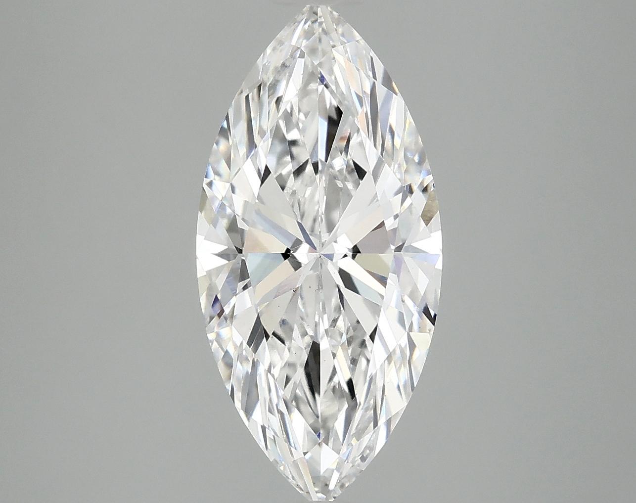 3.02 Carat Marquise Shaped Excellent Cut VS1 IGI Certified Lab Grown Diamond