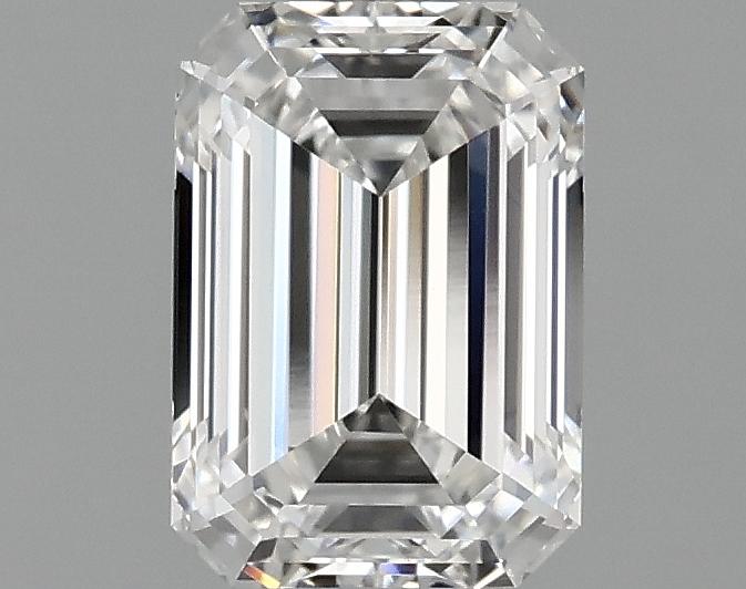 1.1 Carat Emerald Shaped Ideal Cut VVS2 IGI Certified Lab Grown Diamond
