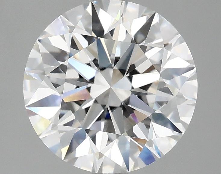 2.5 Carat Round Shaped Excellent Cut VVS2 IGI Certified Lab Grown Diamond