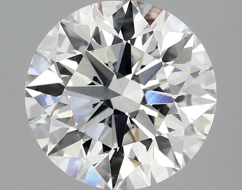 3.09 Carat Round Shaped Excellent Cut VVS2 IGI Certified Lab Grown Diamond