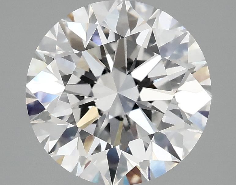 3.04 Carat Round Shaped Excellent Cut VVS2 IGI Certified Lab Grown Diamond