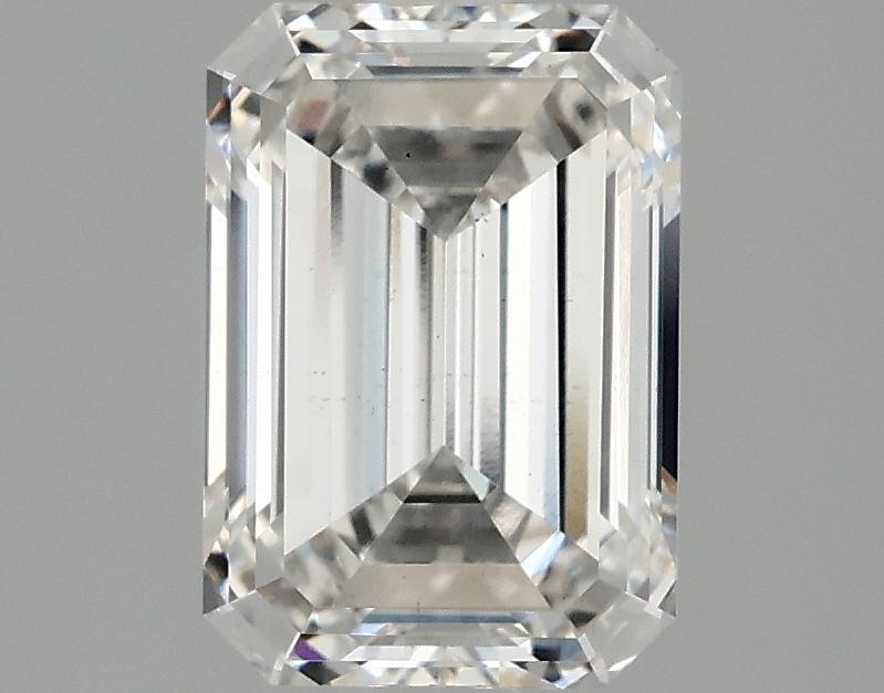 2.5 Carat Emerald Shaped Ideal Cut VS2 IGI Certified Lab Grown Diamond