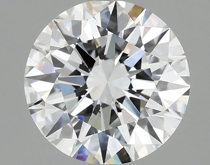 2.14 Carat Round Shaped Ideal Cut VVS2 IGI Certified Lab Grown Diamond