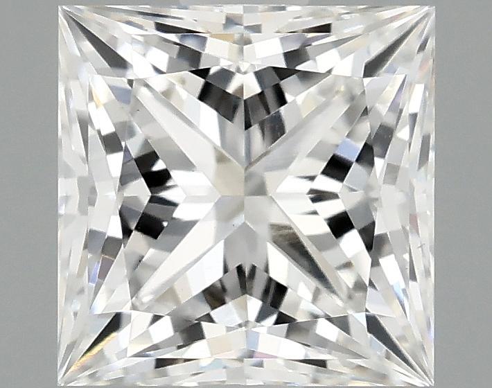 1.09 Carat Princess Shaped Ideal Cut VS1 IGI Certified Lab Grown Diamond
