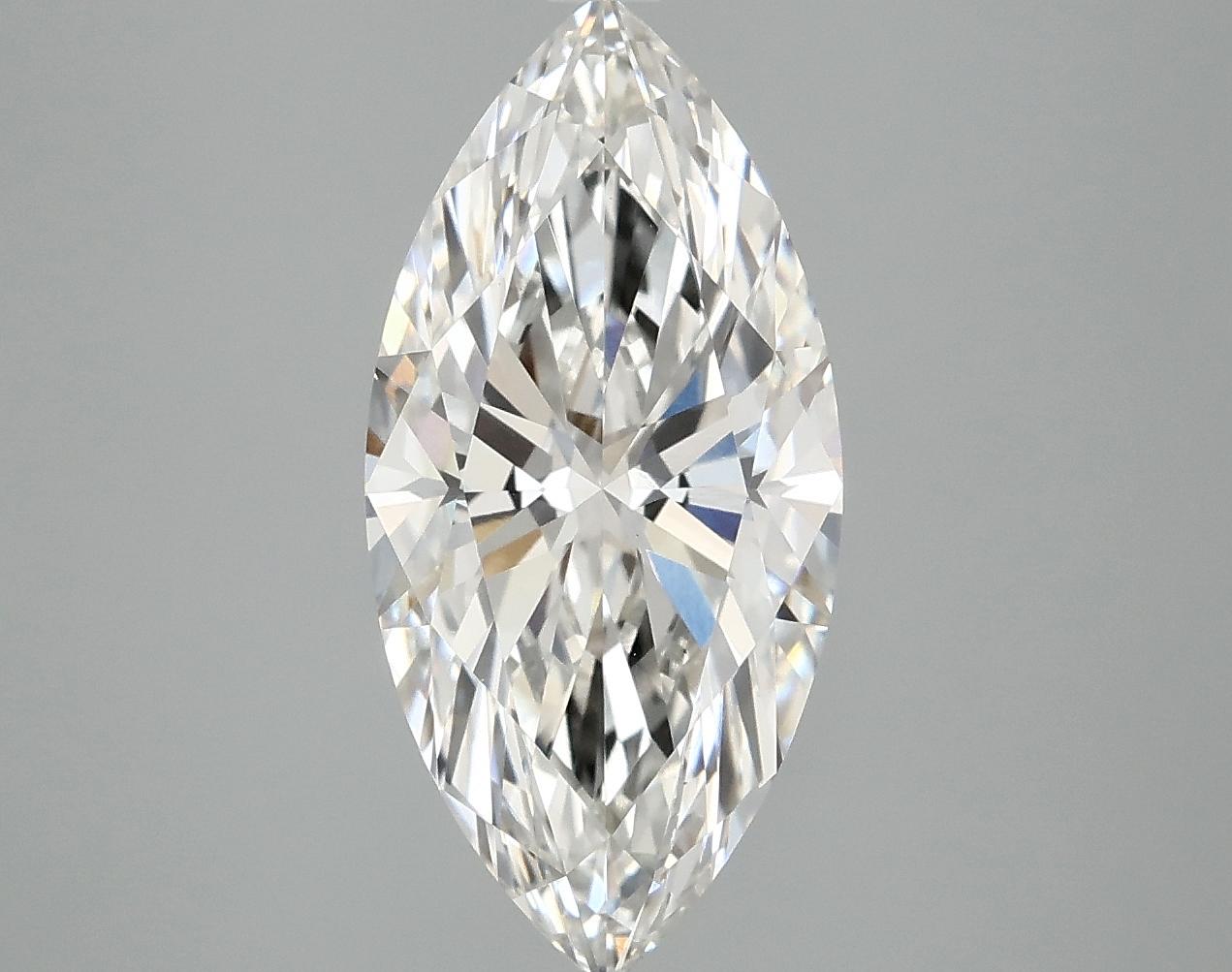 3.05 Carat Marquise Shaped Excellent Cut VS1 IGI Certified Lab Grown Diamond
