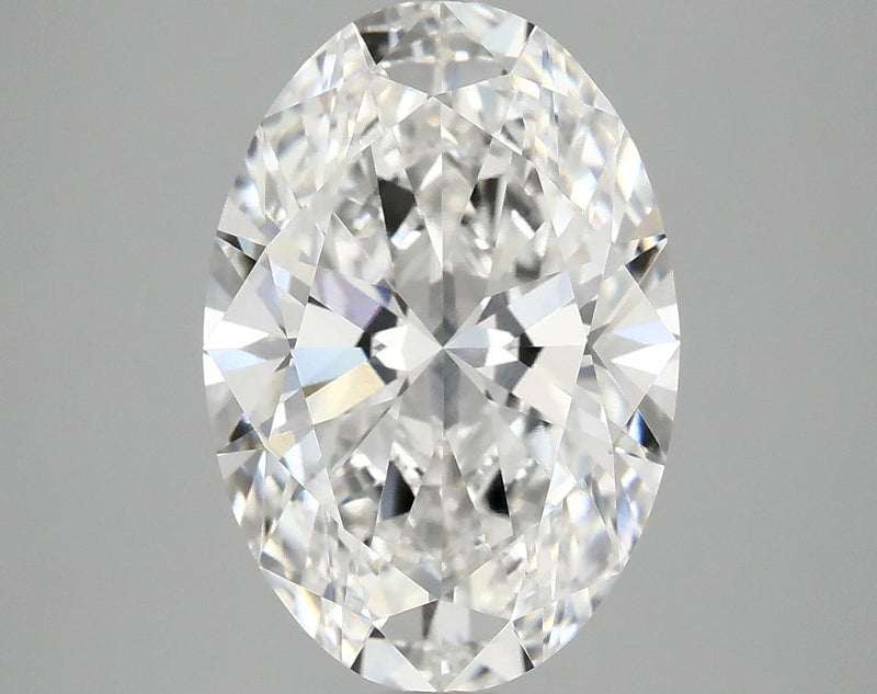 4.05 Carat Oval Shaped Ideal Cut VVS2 IGI Certified Lab Grown Diamond