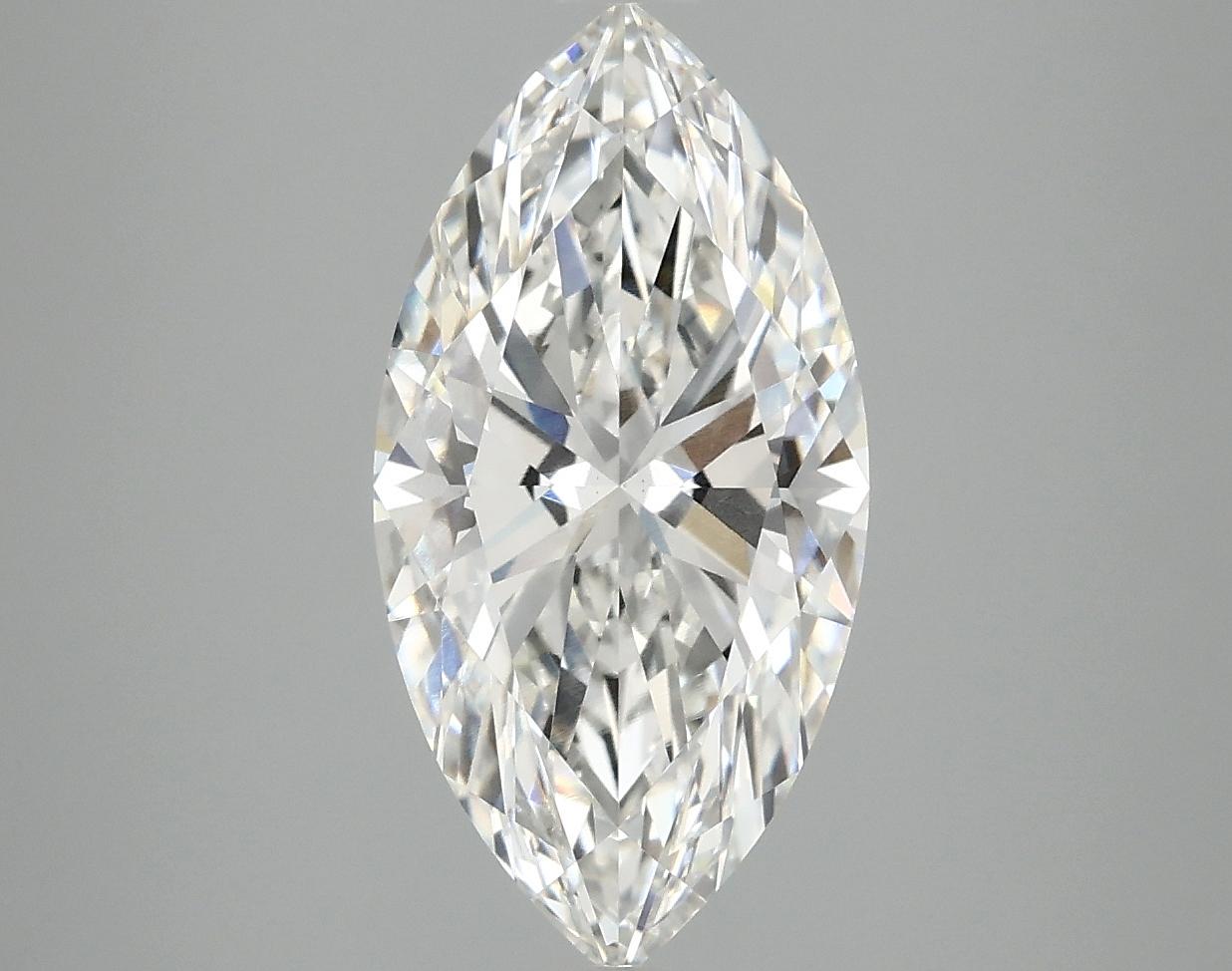 3.06 Carat Marquise Shaped Ideal Cut VS1 IGI Certified Lab Grown Diamond