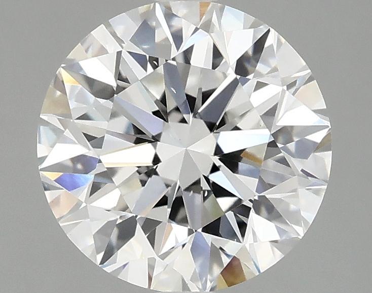 2.5 Carat Round Shaped Excellent Cut VS2 IGI Certified Lab Grown Diamond