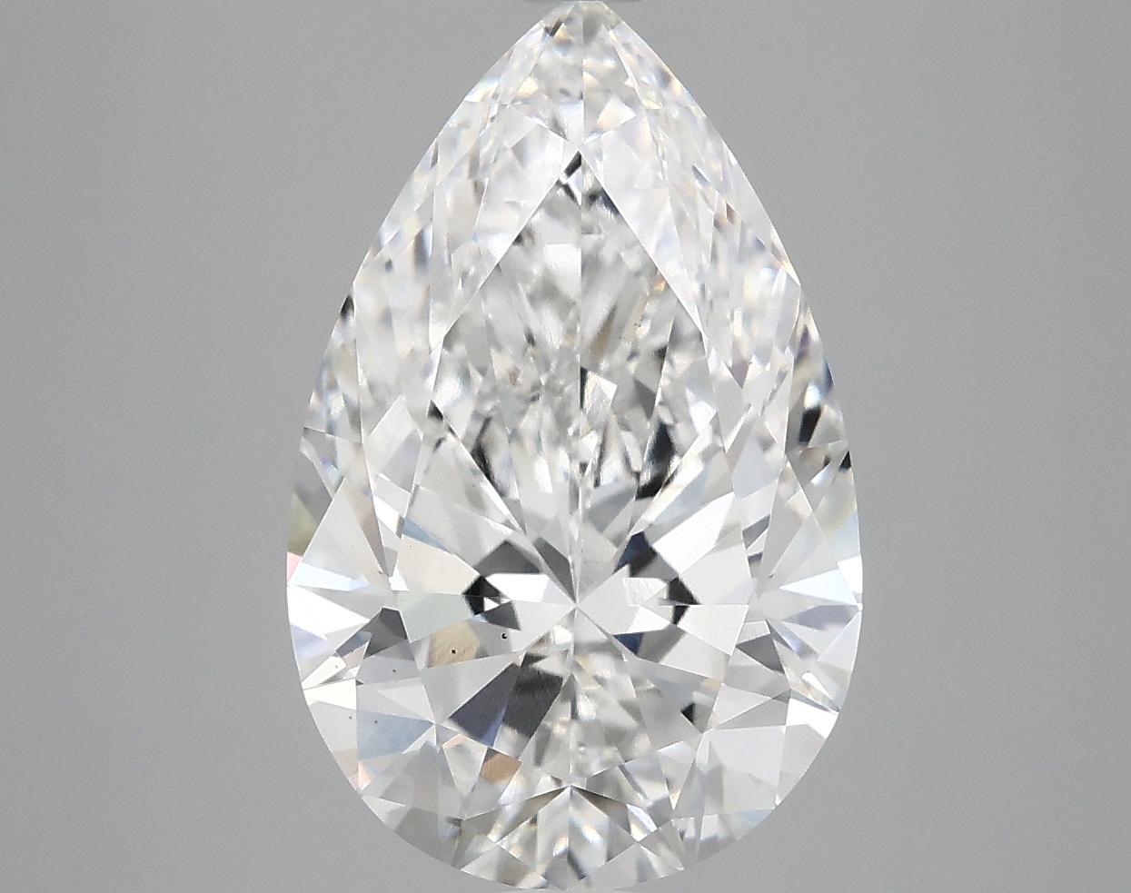 4.56 Carat Pear Shaped Ideal Cut VS1 IGI Certified Lab Grown Diamond