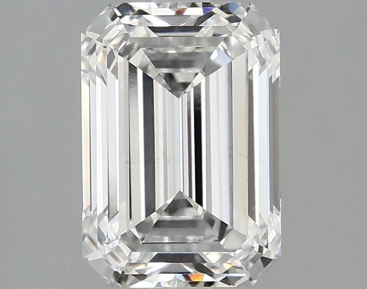 2.06 Carat Emerald Shaped Ideal Cut VS1 IGI Certified Lab Grown Diamond
