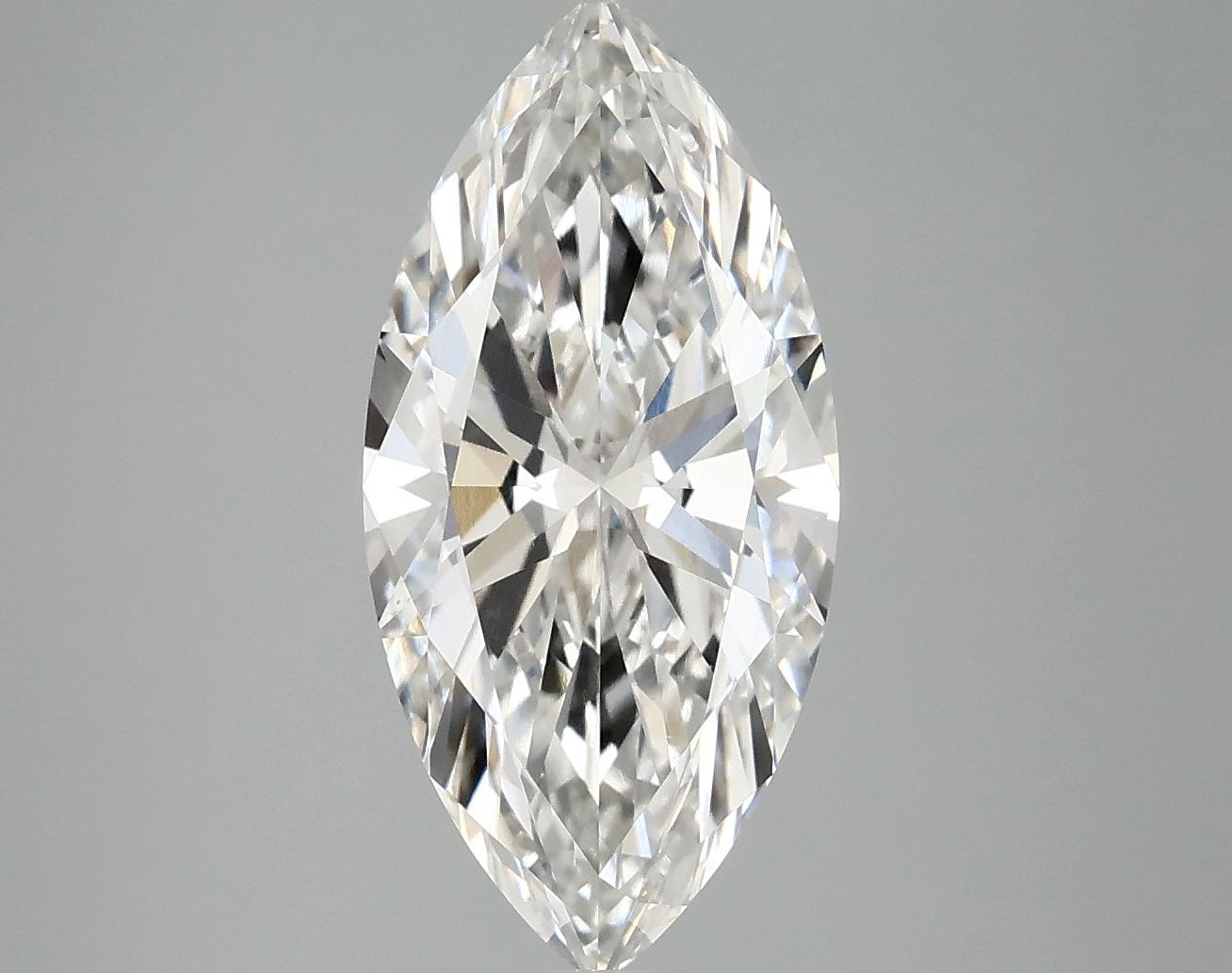 3.02 Carat Marquise Shaped Excellent Cut VS1 IGI Certified Lab Grown Diamond