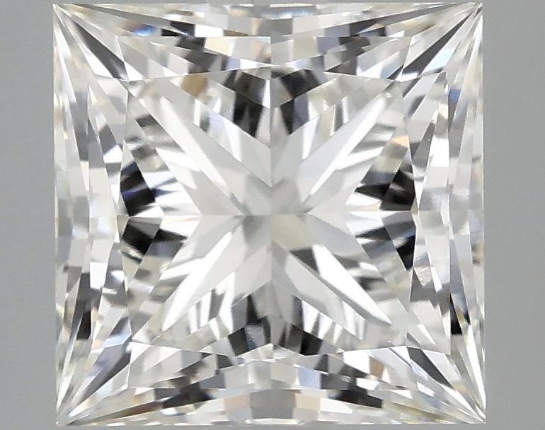 2.63 Carat Princess Shaped Ideal Cut VVS2 IGI Certified Lab Grown Diamond