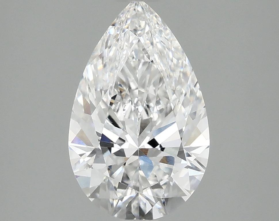 2.1 Carat Pear Shaped Ideal Cut VVS2 IGI Certified Lab Grown Diamond